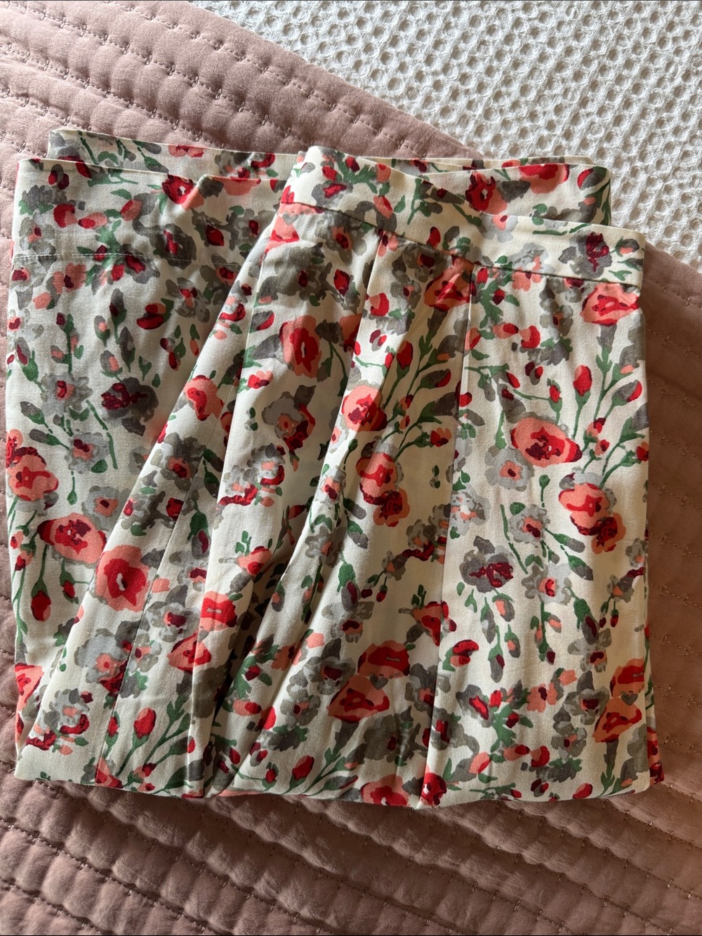 Women's Floral A-Line Skirt